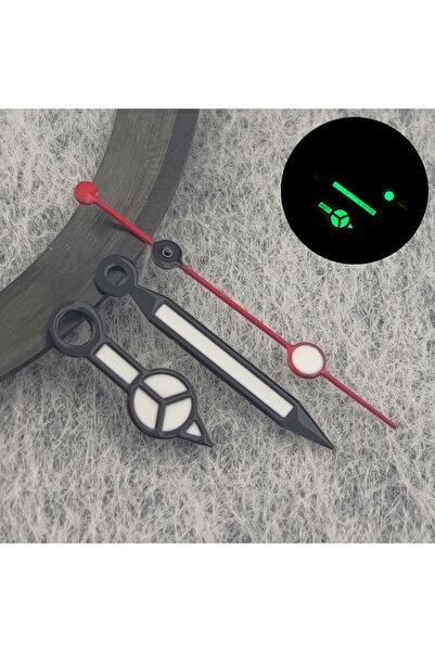 Choice4 11 عقارب ساعة عالية الجودة من الذهب الوردي والفضي لحركة NH35/NH36/4R/7S