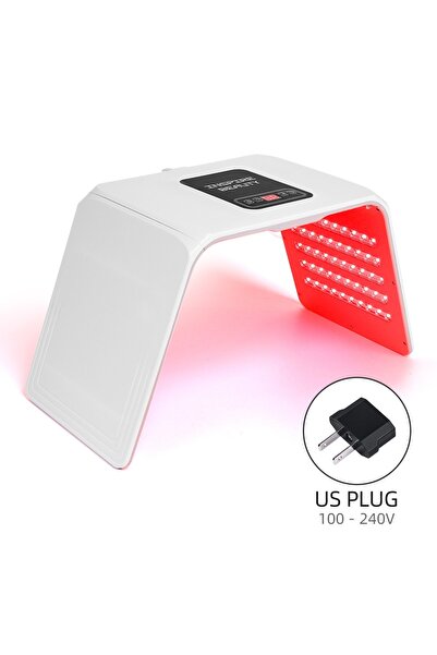 choice2 قابس أمريكي (100-110 فولت) 160 مصباح LED قابل للطي 7 ألوان جهاز فوتون...