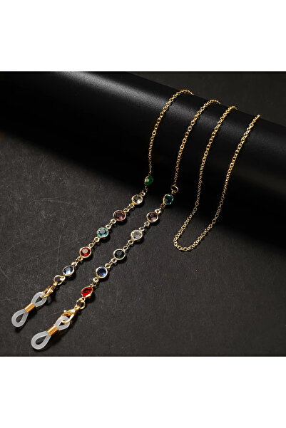 choice2 سلاسل نظارات شمسية نسائية من A-1PC، سلاسل كريستالية مع لآلئ أكريليك ،...