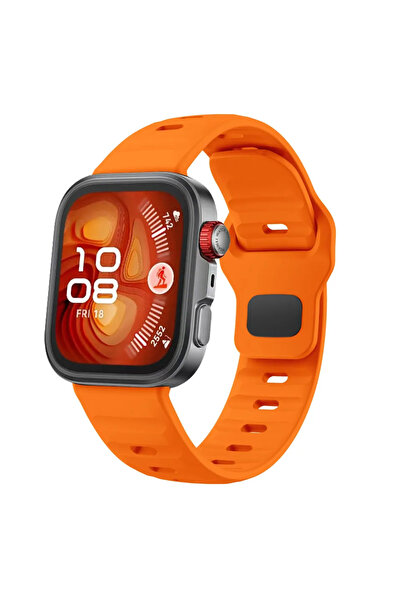 Choice11 Huawei Fit 4 Pro Orange New Sports Silicone Strap for Watch Fit 4 Pr...