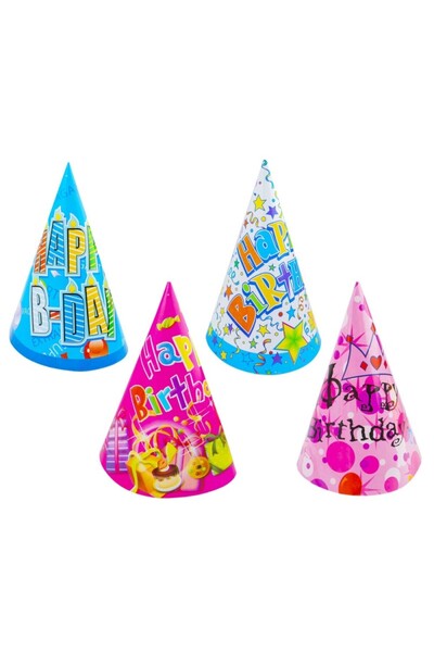 OEM Καπέλο Party Time, εκτύπωση με μπαλόνι, 24 εκ.