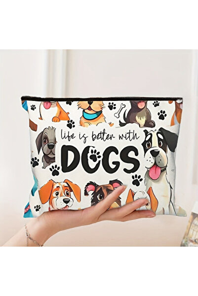Choice 18X25cm 1 Dog-Themed Cosmetic & Toiletry Organizer Pouch - Cute Cartoo...