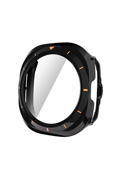 Choice4 ساعة Watch 7 Ultra الأصلية مقاس 47 مم باللونين الأسود والبرتقالي، مع ...