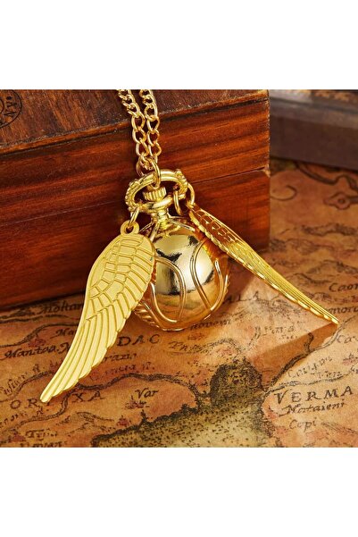 Choice Gold large small Golden Snitch spherical quartz pket watch fashion swe...
