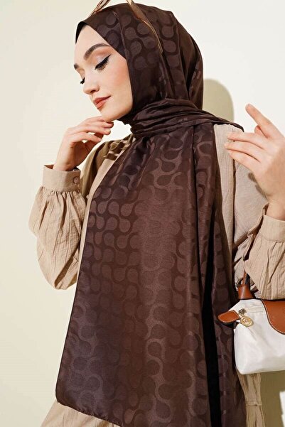 MODA شال بنمط ختم مميز