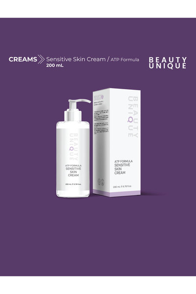 BEAUTY UNIQUE كريم العناية المرطب والمغذي للبشرة الحساسة / كريم البشرة الحساسة