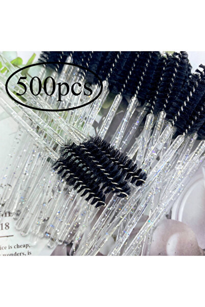 Choice1 500pcs Black 500PCS Eyelashes Brushes Set Wholesaler Disposable Lash ...