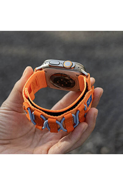 Choice9 42 44 45 49(S10)46mm Orange Sport Band For iWatch Ultra 2 10 9 8 7 SE...