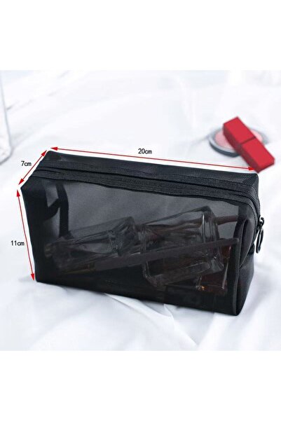 Choice3 مجموعة حقيبة مستحضرات التجميل الشبكية من Aosbos، 3 قطع، HZB4-FAN M - ...