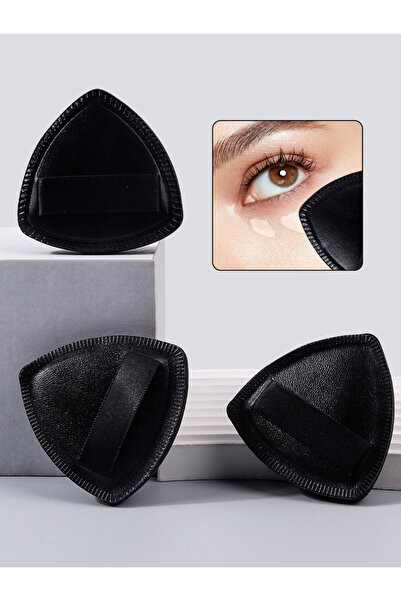 Choice black 3PCS Soft Triangle Makeup Sponge Puff for Women, Portable Face P...
