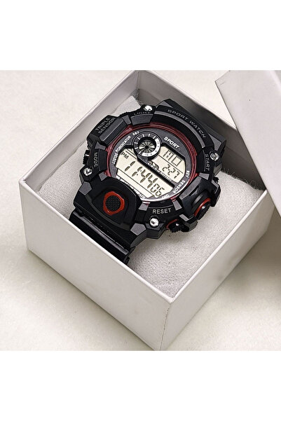 Choice3 Red Style Boys Sports Watches Dual Display Digital Led Electronic Qua...