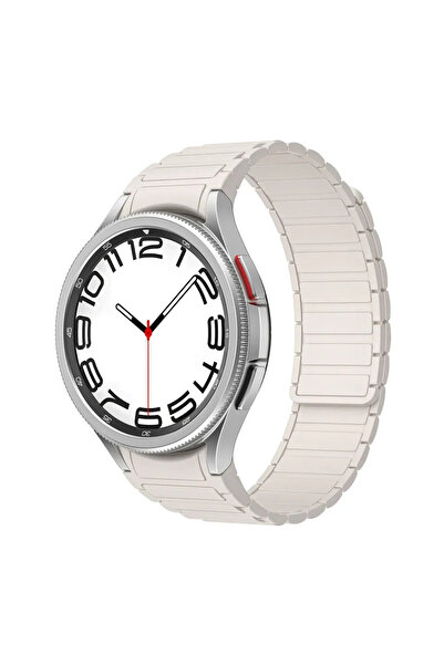 Choice7 6Classic 43mm 47mm Starlight Silicone Magnetic Band For Watch 4 6 Cla...