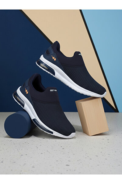 Campus حذاء رياضي أزرق شبكي سهل الارتداء