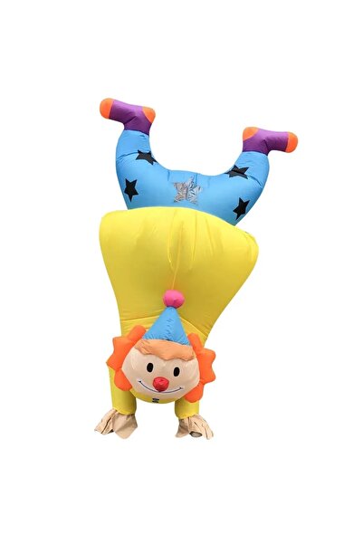 Choice1 زي مهرج قابل للنفخ على شكل شخصية الجوكر المقلوبة، بطول 150-190 سم، من...
