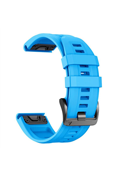 Choice41 سوار ساعة QuickFit أزرق سماوي مقاس 22 مم لساعات Fenix8 (47 مم، 51 مم...