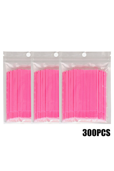 Choice5 300pcs Pink 300/2000pcs Cotton Swabs MicroBrush Eyelash Extension Bru...