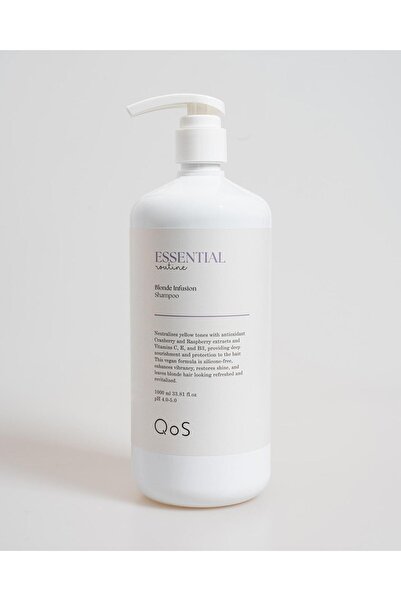 QOS Essential Routine Blonde Infusion Orange Neutralizing Shampoo 1000ml