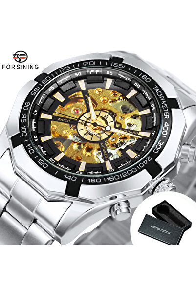 choice2 ساعة كلاسيكية هيكلية أوتوماتيكية للرجال، عقارب مضيئة، ساعة ميكانيكية ...