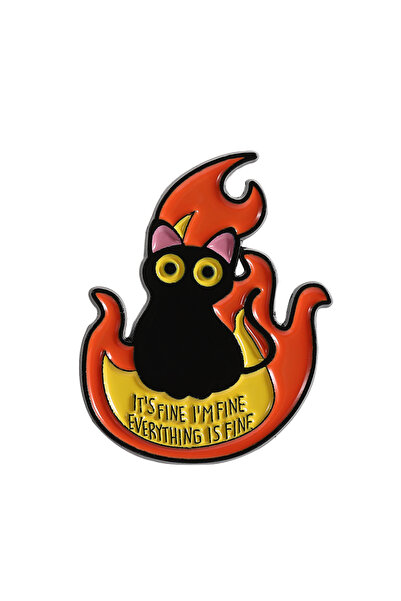 Choice15 مجموعة دبابيس مينا بتصميم 16 قطة لطيفة، تتضمن قطة كرتونية صغيرة، وقط...