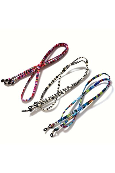 choice2 3 قطع من حزام تثبيت النظارات الشمسية قطن حول الرقبة، حزام تعليق النظا...