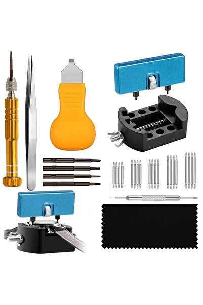 Choice طقم استبدال بطارية الساعة مكون من 31 قطعة، يتضمن مفك براغي، أداة استبد...