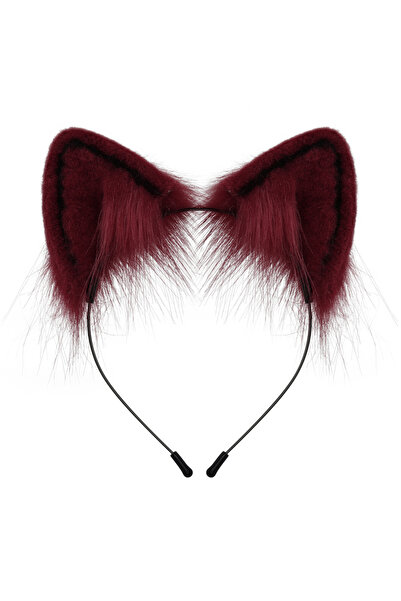 Choice Winered Animal Cat Ears Headband Faux Fur Cosplay Costumes Cute Hair A...