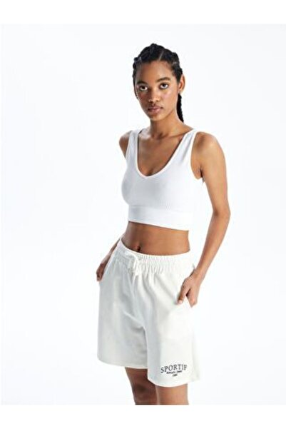 LC Waikiki V-Neck Plain Seamless Women's Sports Bustier