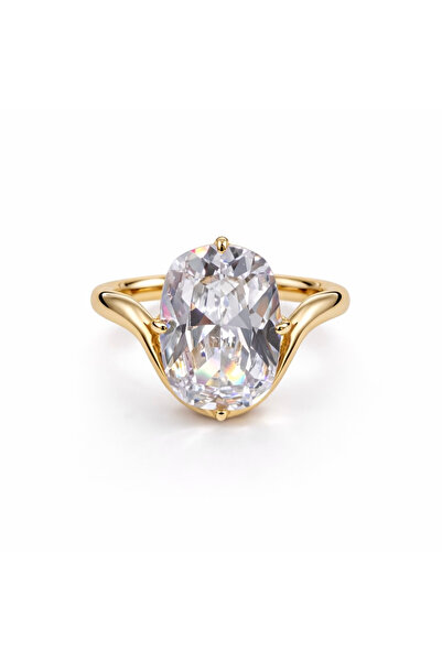 neslyaccessories Lumina Flow-Işıltı Series Adjustable Ring