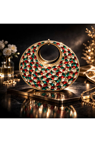 mothers dream ✨ Luxury Crystal Round Clutch Collection ✨