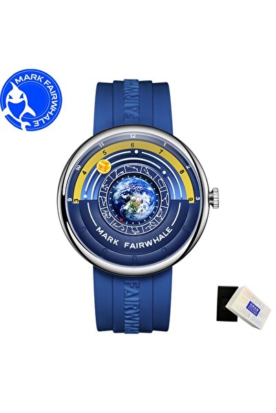 Choice Blue-FW5700 MARK FAIRWHALE 5700 Earth Dial Unique Design Waterproof Qu...