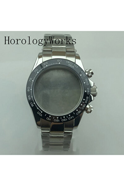 Choice ٠١ قطع غيار ساعة، علبة ٣٩ مم، زجاج ياقوتي، متوافقة مع حركة كوارتز VK63...