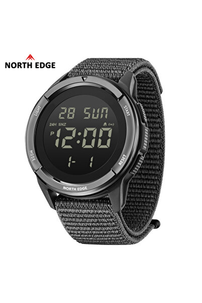 Choice black NORTH EDGE TERRAX Men's Digital Military Watches Outdoor Sports ...