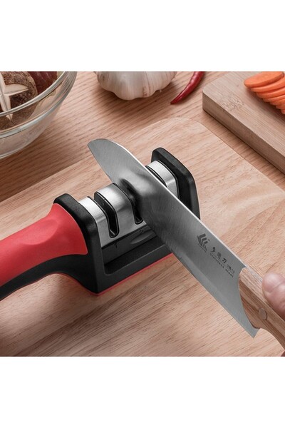 PROCART Ακονιστήρι μαχαιριών, 3 επίπεδα ακονίσματος, Αντιολισθητικό