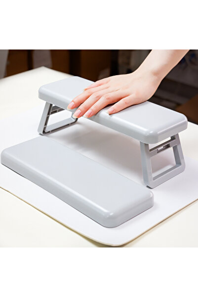 Choice3 grey Folding Nail Hand Manicure Rest Arm Stand Pillow Cushion Holder ...