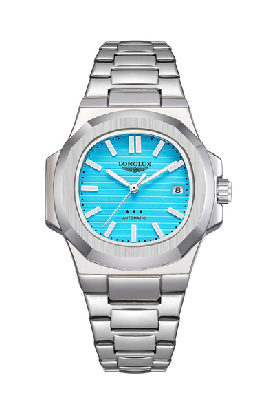 Choice5 8057LG Sky blue Men automatic watch business date mechanical watches ...
