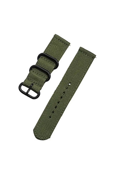 Choice24 18mm Amy Green 18mm 20mm 22mm 24mm Nylon Fabric Watch Bands Sport St...