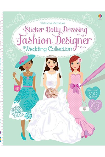 Usborne USB - Sticker Dolly Dressing Fashion Designer Wedding Collection