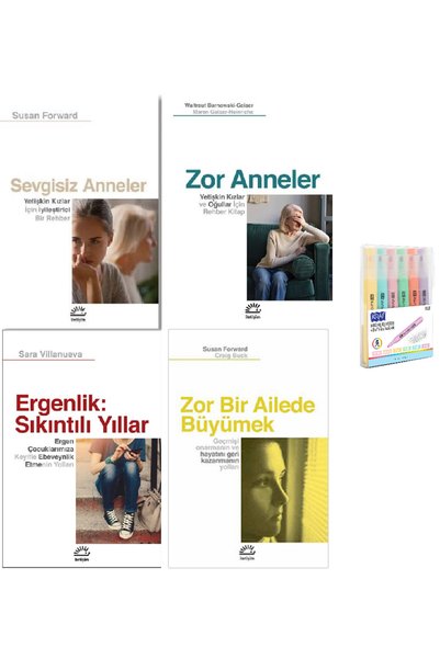 İletişim Yayınları Mothers Without Love + Difficult Mothers + Adolescence Yea...