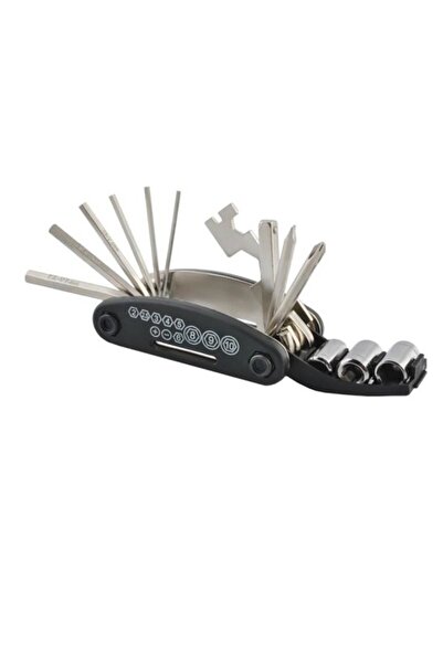 PROCART Κιτ πολλαπλών λειτουργιών ποδηλάτου 16 σε 1, κλειδιά, κατσαβίδια, εξά...