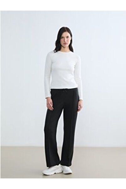 LC Waikiki Soft Touch Women's Sweatpants with Elastic Waist