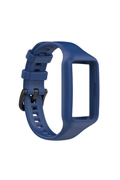 Choice8 dark blue Silicone Strap For Band 6 7 Breathable Replacement Wristban...