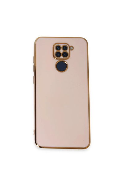 eco port غطاء سيليكون لفولت لهاتف ريدمي نوت 9 - وردي