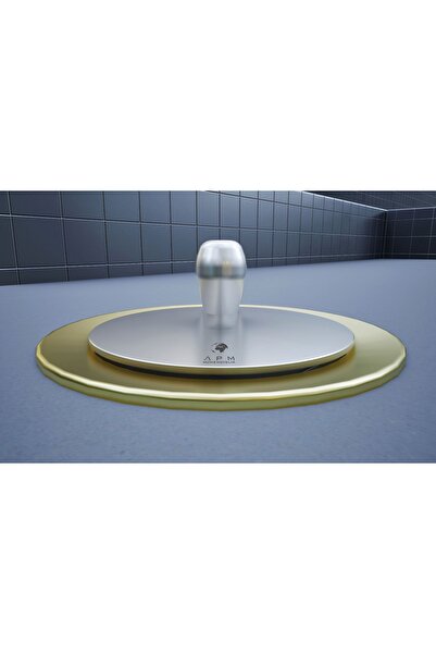 APM LAVABO GİDER KAPAĞI AISI 304 KALİTE PASLANMAZ ÇELİK - YUVARLAK ÇAP 60