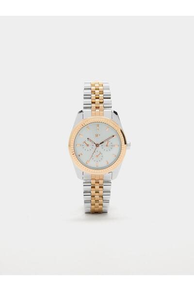 PARFOIS Kadın Çelik İki Renkli Saat