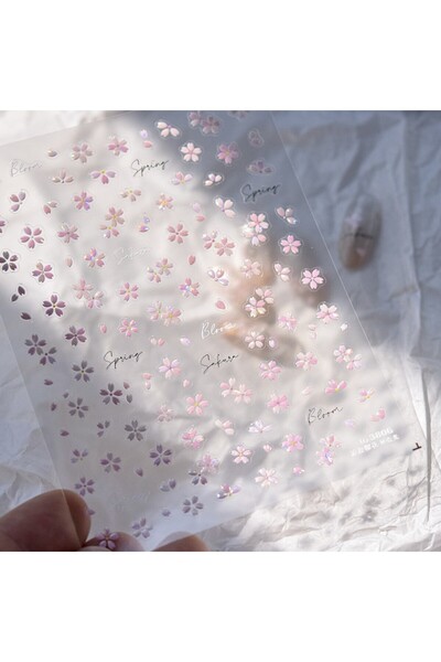 Choice4 ملصقات أظافر NAILFYOU قطعة واحدة to3806 قطعة واحدة، برونزية خماسية ال...