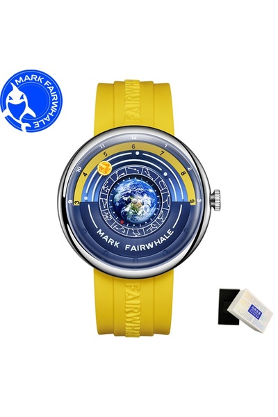 Choice1 Yellow-FW5700 MARK FAIRWHALE 5700 Earth Dial Unique Design Waterproof...