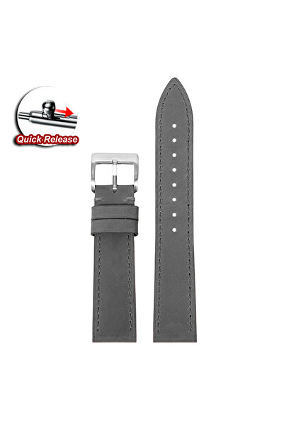 Choice4 18mm Grey Cowhide Genuine Watch Band 18mm for F91W Mod Kit for F-91W ...