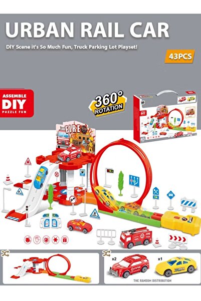 Generic 43Pcs Children's Rail Car Toys Construction Race Tracks Toy Engineeri...