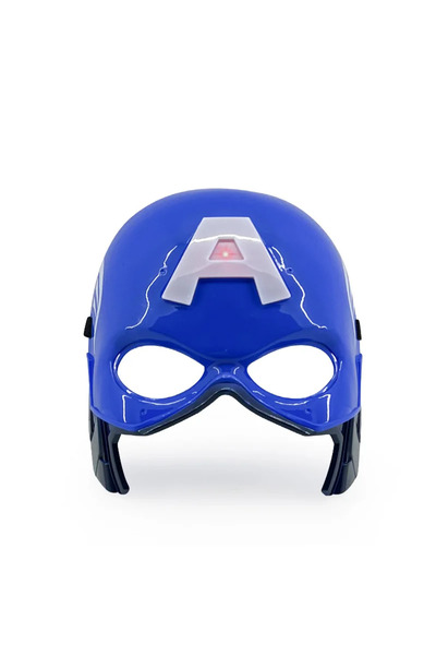 Choice5 قناع تنكري لشخصية كابتن أمريكا، سبايدرمان، قناع سبايدرمان بإضاءة LED،...