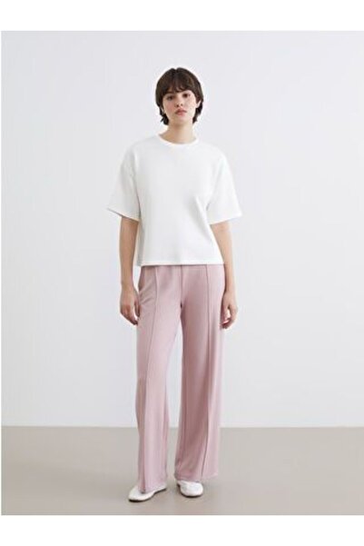 LC Waikiki Soft Touch Women's Sweatpants with Elastic Waist